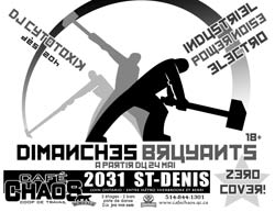 flyer dimanche bruyant