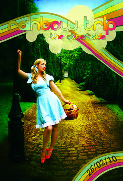 flyer rainbow trip